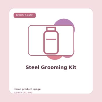 Steel Grooming Kit