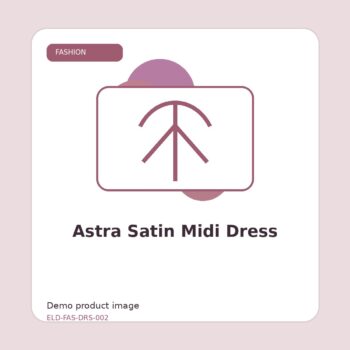 Astra Satin Midi Dress