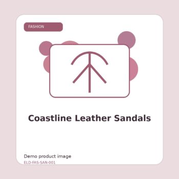 Coastline Leather Sandals