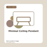 Minimal Ceiling Pendant