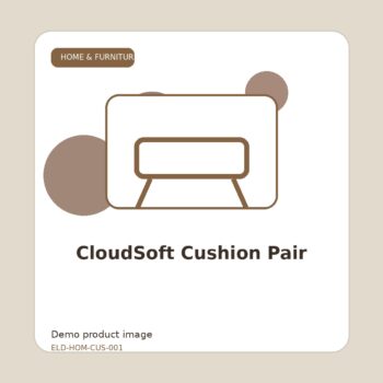 CloudSoft Cushion Pair
