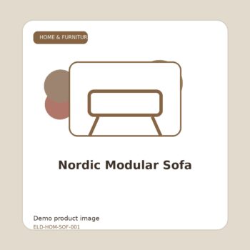 Nordic Modular Sofa