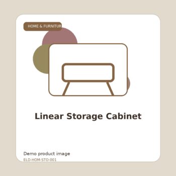 Linear Storage Cabinet