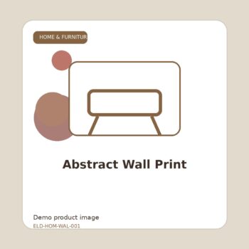 Abstract Wall Print