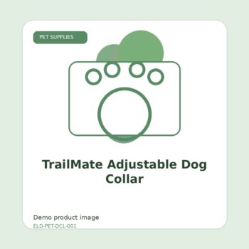 TrailMate Adjustable Dog Collar