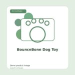 BounceBone Dog Toy
