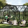Orangery style Greenhouse Vitavia Sirius M