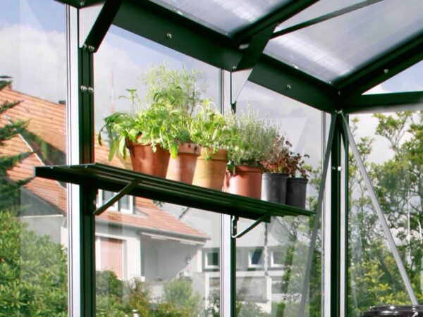 Greenhouse Wall-Mounted Shelf