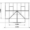 Vitavia Hanneli Greenhouse – 170 sq ft
