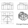 Vitavia Hanneli Greenhouse – 170 sq ft