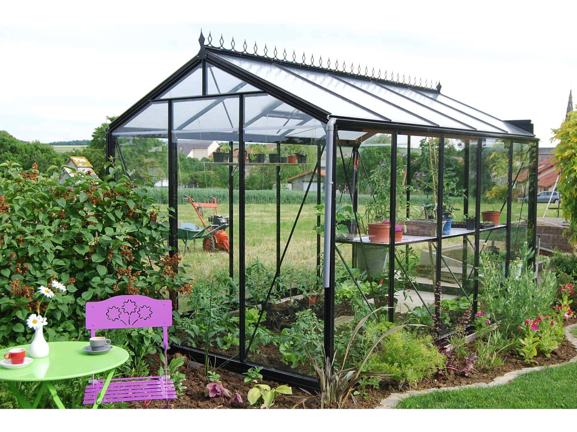 Vitavia R2H Greenhouse - Width 7 ft 7 in