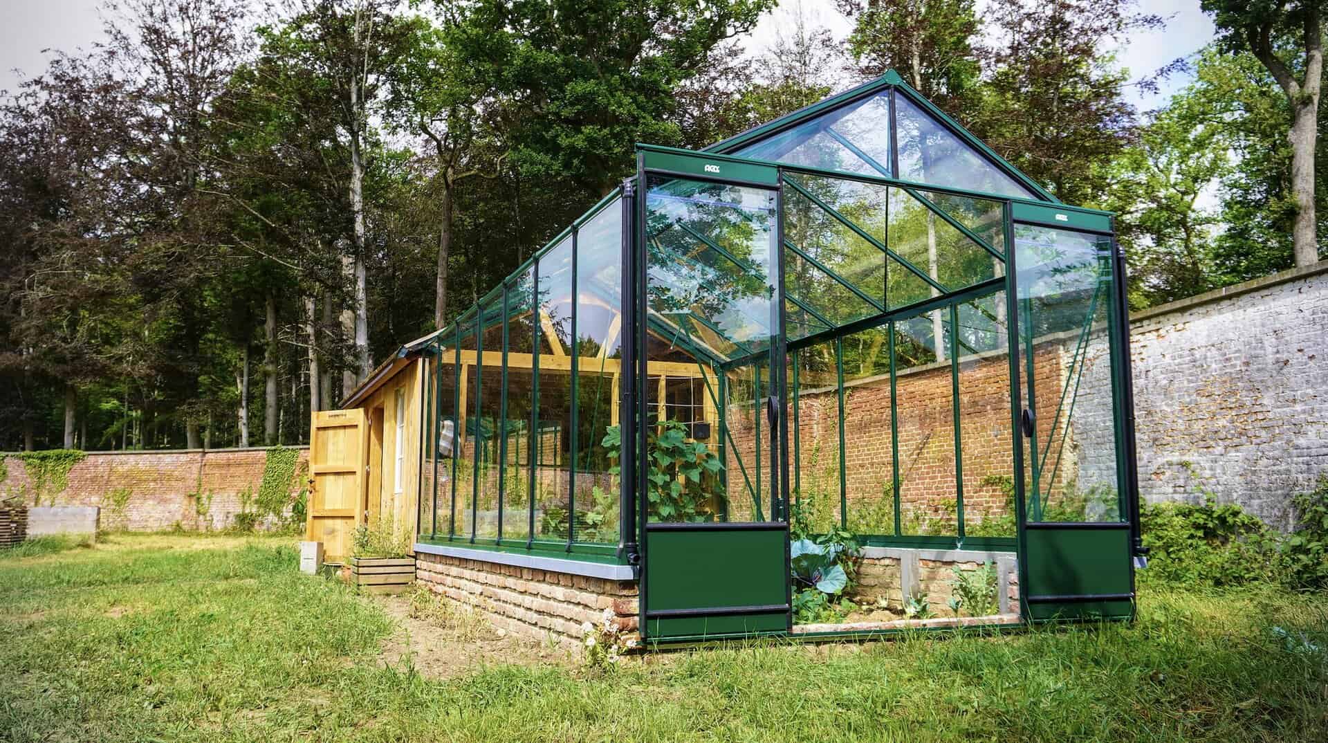 Vitavia R3H Greenhouse with Base Frame - Width 10 ft 0 in
