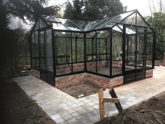 Vitavia Sophie Greenhouse with Base Frame - 243 sq ft