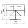 Vitavia Aurelie Greenhouse – 110 sq ft