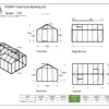 Vitavia R3H Greenhouse – Width 10 ft 0 in