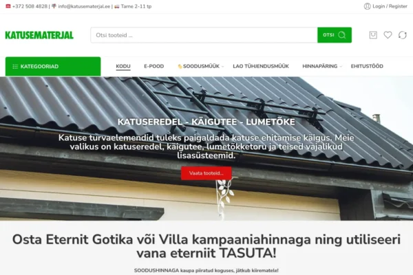 Roofing Materials Online Store