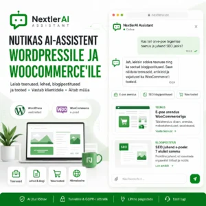 NextlerAI Assistent – AI-assistent WordPressile ja WooCommerce’ile
