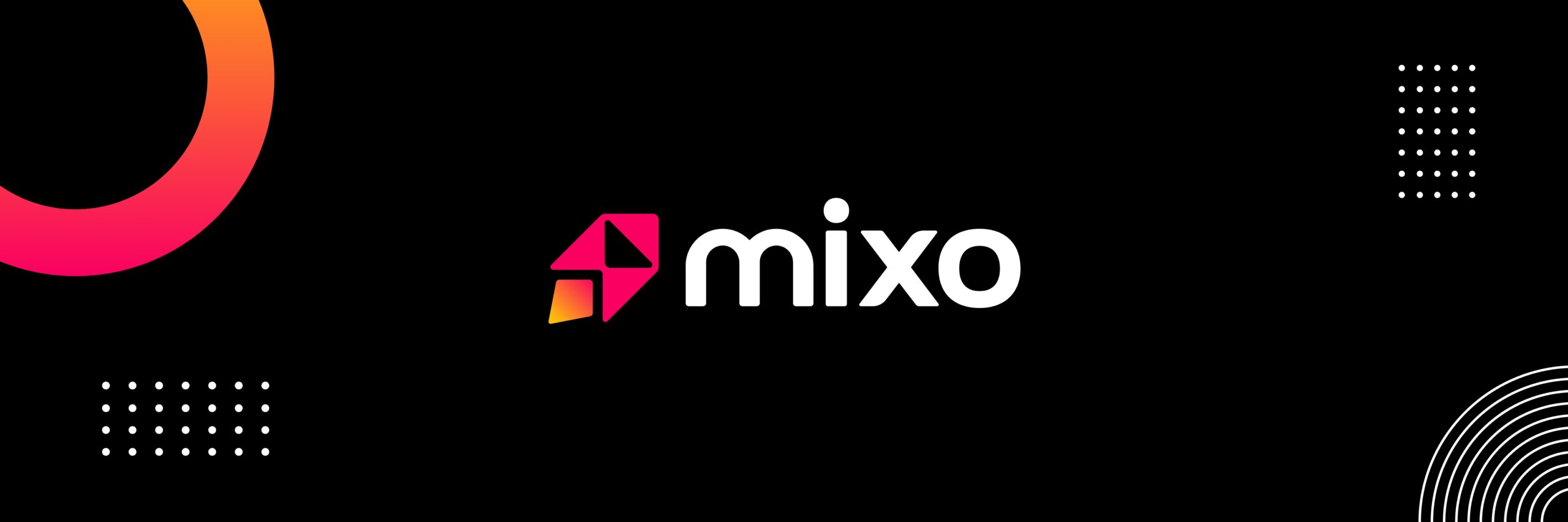Mixo AI website and landing page example