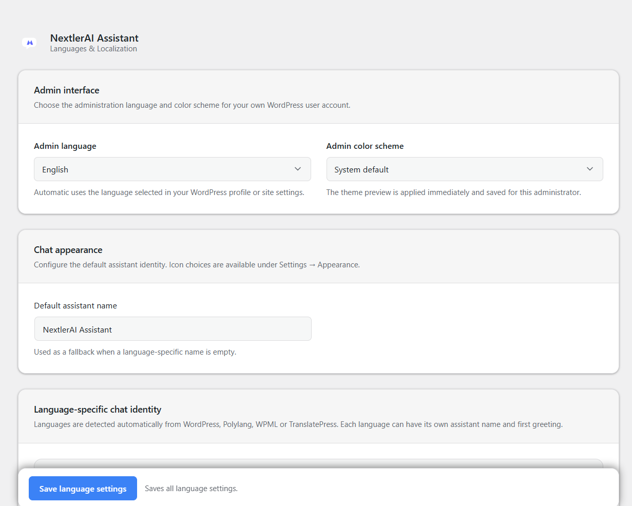 NextlerAI Assistant – AI Assistant for WordPress & WooCommerce - Image 4
